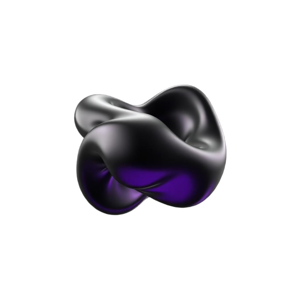 Abstract 3D sculptural object